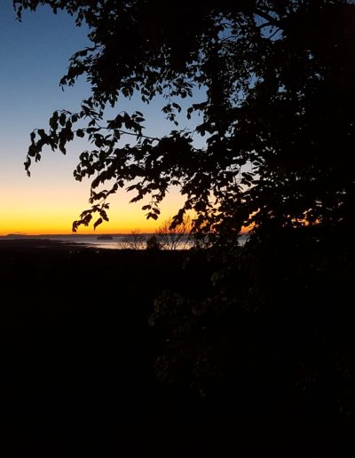 Sunset over the Firth of Forth